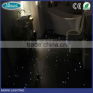 2mm End Glow Fiber Optic Cable for Lighting With Black PVC Cover thumbnail-5