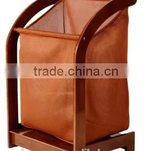 High Quality Bamboo Laundry Storage Basket for Home Use thumbnail-3