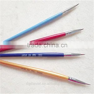 Hot Sell Nylon Hair Nail Polish Brush for Acrylic Nail Art Brush thumbnail-6