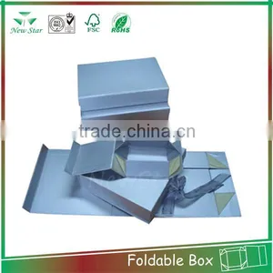 Foldable Paper Box, Rigid Foldable Box, Foldable Packaging Box thumbnail-1