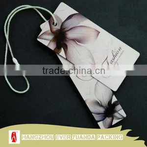 Promotional China Fancy Tag Printing/nice Clothing Hang Tag thumbnail-1