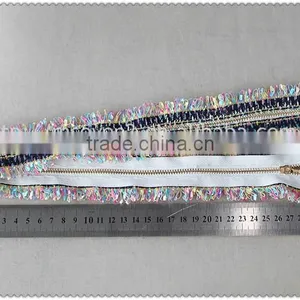 Wholesale Cheap Unfinished Custom Long Chain Nylon Zipper, Zipper and Slider Accessories thumbnail-2