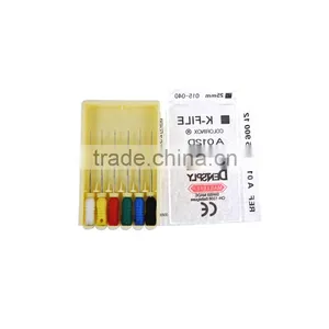 2016 Hot Sale Denshine Brand New 10 Pack NITI Flexible Hand Use Dental Root Canal K-Files #015-040 25mm thumbnail-6