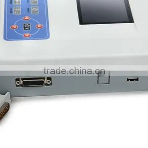 CE&ISO Best Price Color Screen Medical Equipment 3 Channel Electrocardiograph ECG Machine With Software EKG Machine-903BS-Shelly thumbnail-3