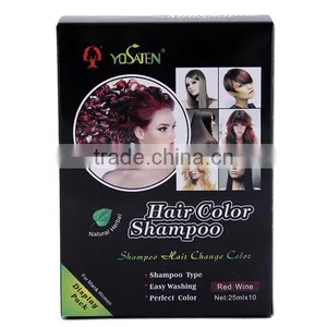 2016 Hot Sale Hair Color Shampoo With Good Quality Perfect Color thumbnail-1