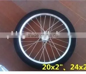 26 Inches PU Wheel 26'' Rubber Wheel for Carriage Wagon thumbnail-2
