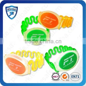 Customized Waterproof Rfid Silicone Vibrating Wristband Bracelet thumbnail-1