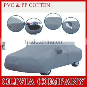 Factory Produce Waterproof Car Parking Cover PVC Cotton Car Cover thumbnail-2