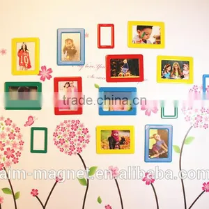 Custom Crystal Surface Wholesale Gifts Magnet Picture Frames Magnetic Photo Frame thumbnail-6