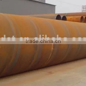 GB Q195 Q235 Q345 Ssaw Spiral Welded Steel Pipe for Oil and Gas Manufacturing thumbnail-3