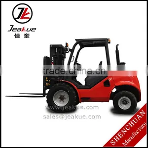 5-10 Ton Four-wheel Drive Diesel Forklift Truck Rough Terrain Material Handling Forklift thumbnail-1