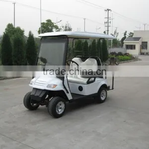 Four Seats Electric Golf Cart Including Two Rear Facing Seats thumbnail-5