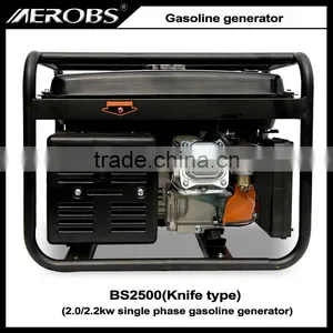 Knife Type 2.0 2.2kw BS2500 Recoil Start Gasoline Generator thumbnail-4