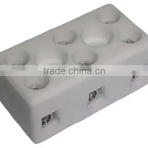 Heat Resistant Ceramic Porcelain Wire Terminal Block Connector thumbnail-3