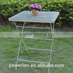 Patio Metal Folding Coffee Table PL08-36216 thumbnail-3