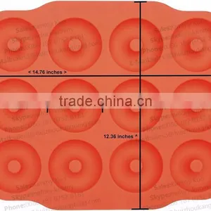 Hot Sell Silicone Bagels Mold DIY Doughnut Mold Baking Pan thumbnail-6