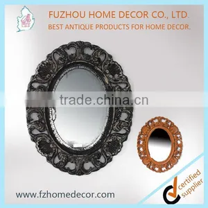 Decorative Mirror Frames Wooden Material With Antique Imitation thumbnail-1