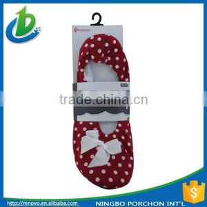 Trade Assurance Jersey Dance Ballet Shoe With Dots Printed thumbnail-3