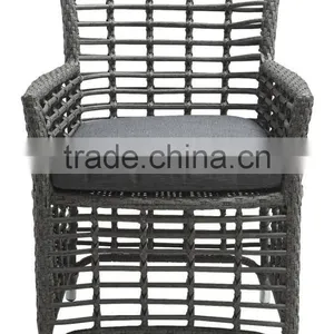Outdoor Handwoven Wicker Chair thumbnail-2