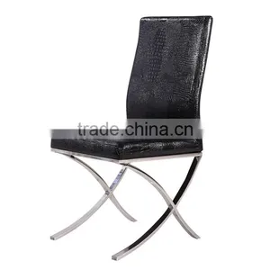 Foshan x Shape Stainless Steel Leg Dining Chair thumbnail-2