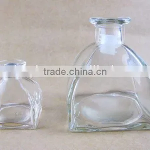 Square Bottom Clear Glass Jar thumbnail-3