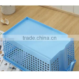 Plastic Storage Baskets With Handle, Plastic Baskets With Handle, Baskets With Handle thumbnail-5