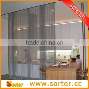 Sorter's Hanging Woven Mesh Kitchen Room Divdier thumbnail-1