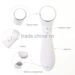 Multifunction Face Facial Cleansing Skin Care Massager Vibration Iontophoresis Cosmetic Instrument Lon Import Anti Aging thumbnail-2