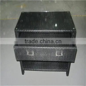 Modern Rattan Home Furniture Rattan Bar Storage Cabinet thumbnail-1