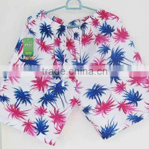 Printed Cotton Men's Summer Casual Hawaiian Pants thumbnail-1