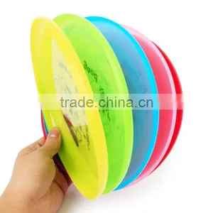 The Bending Deformation of Plastic Cartoon Dog Printing Plastic Pet Dog Frisbee 20cm thumbnail-3