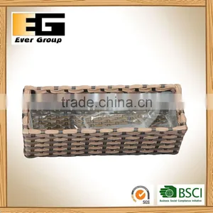 Garden Home Fuiniture Outdoor Plastic Rattan Basket Laundry Storage Box Baskets thumbnail-4