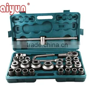 26pcs Socket Set Tool Set 3/4" Driver Heavy Duty Socket Set Torque Wrench thumbnail-1