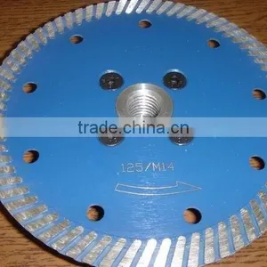 125mm Turbo Circular Saw Blade With Flank Guangjing Diamond Cutting Disc thumbnail-1