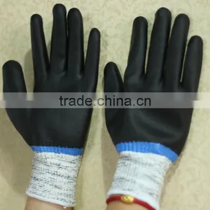 NMSAFETY Nitrile Coated Anti Slip and Cut Resistant Hand Gloves thumbnail-1