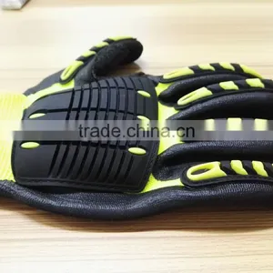 TPR Gloves, Nitrile Sandy Finish Gloves,Impact Resistant TPR Glove thumbnail-2