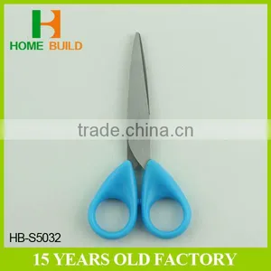 Factory Price HB-S5032 TS High Quality Stationery Scissors With Cover thumbnail-3