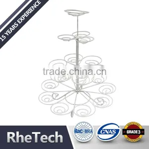 Metal Wire 4 Tier Cake Display Stand Rack Holder thumbnail-1