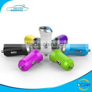 High Quality DC 5V 1.0A 2.4A Popular Design Car Charger USB for Promotion Sale With CE FCC RoHS thumbnail-1