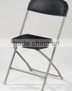 Cheap Wholesale Plastic Folding Chair With Steel Frame thumbnail-2