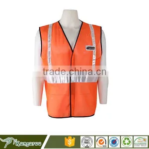 Polyester Fabric For Safety Vest With Reflective Tape thumbnail-2