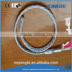 High Grade Galvanized Steel Single Lattice Weave Wire Mesh Hoisting Grip thumbnail-5