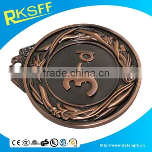 Custom Medal High Quality Zinc Alloy 3 RD Letter Label Medal thumbnail-4