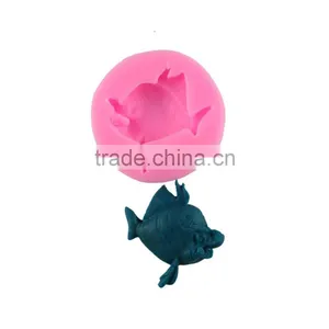 Silicone Cake Mould Tool Fondant Chocolate Mold DIY Baking Mold Cartoon Fish 1688 Agent thumbnail-2