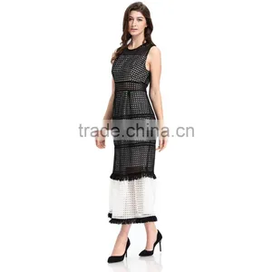 2017 One Piece Lace Cloth Woman Long Dress thumbnail-5