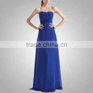 Active Popular Style New Model Chiffon Floor Length Bridesmaid Dress Free Sample Available thumbnail-1