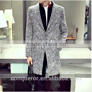 Fashion Wool Autumn Men Overcoat BCL019 thumbnail-1