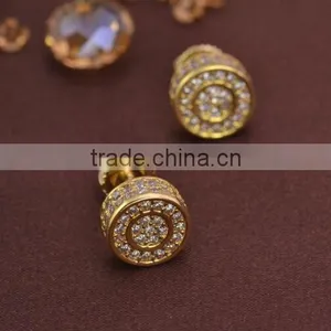 LSE851 Silver Screw Back Men Earrings Factory Wholesales thumbnail-1