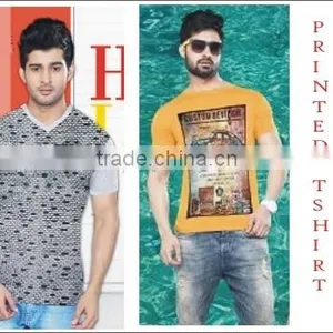 Men Stylish T-Shirt V Neck and 100% Cotton thumbnail-2