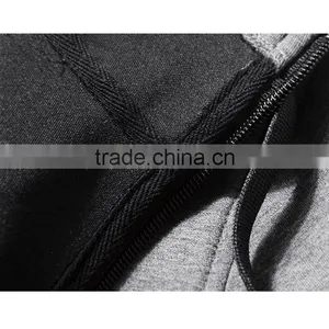 New Fashion Fitness Hoodies Men Blank O-Neck Sweatshirt Men Tracksuit Trend Sport Suits Classic Zip Mens Hoodies And Sweatshirts thumbnail-5
